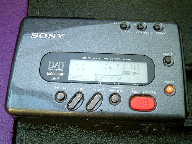DAT
Digital Audio Tape
