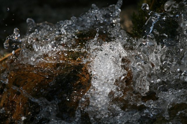 Voda v prameni
